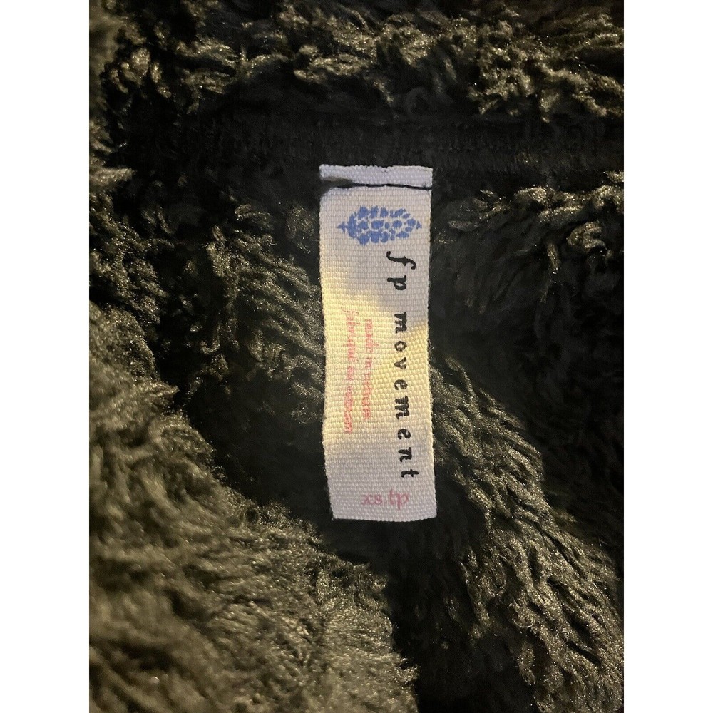 Free People Big Sky High Neck Pullover,NWT, MSRP-$98, BLACK - Picture 12 of 12